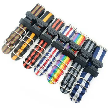 

16mm Adapters And HD Conversion NATO Nylon Watch Band Strap Kit for Casio GShock MIL-Shock 5600 GWM5610 DW6600 GW6900 2310 GA100