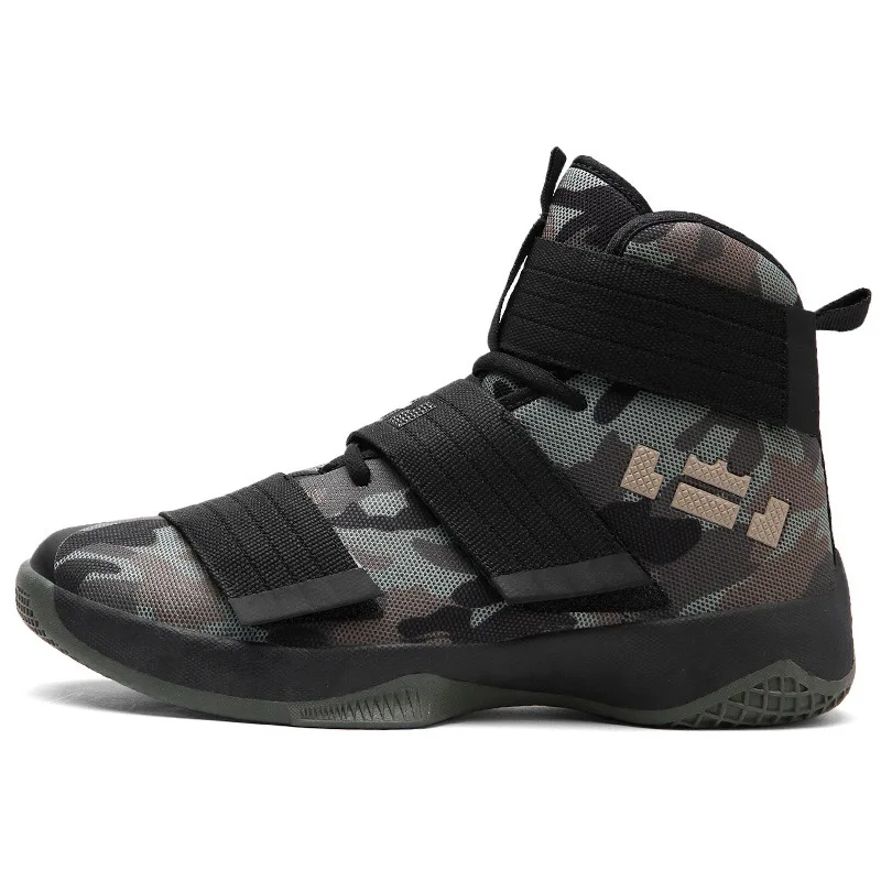 Новые мужские баскетбольные кроссовки zapatillas hombre Deportiva желтые дышащие мужские Ботильоны баскетбольные кроссовки спортивная обувь - Цвет: camo
