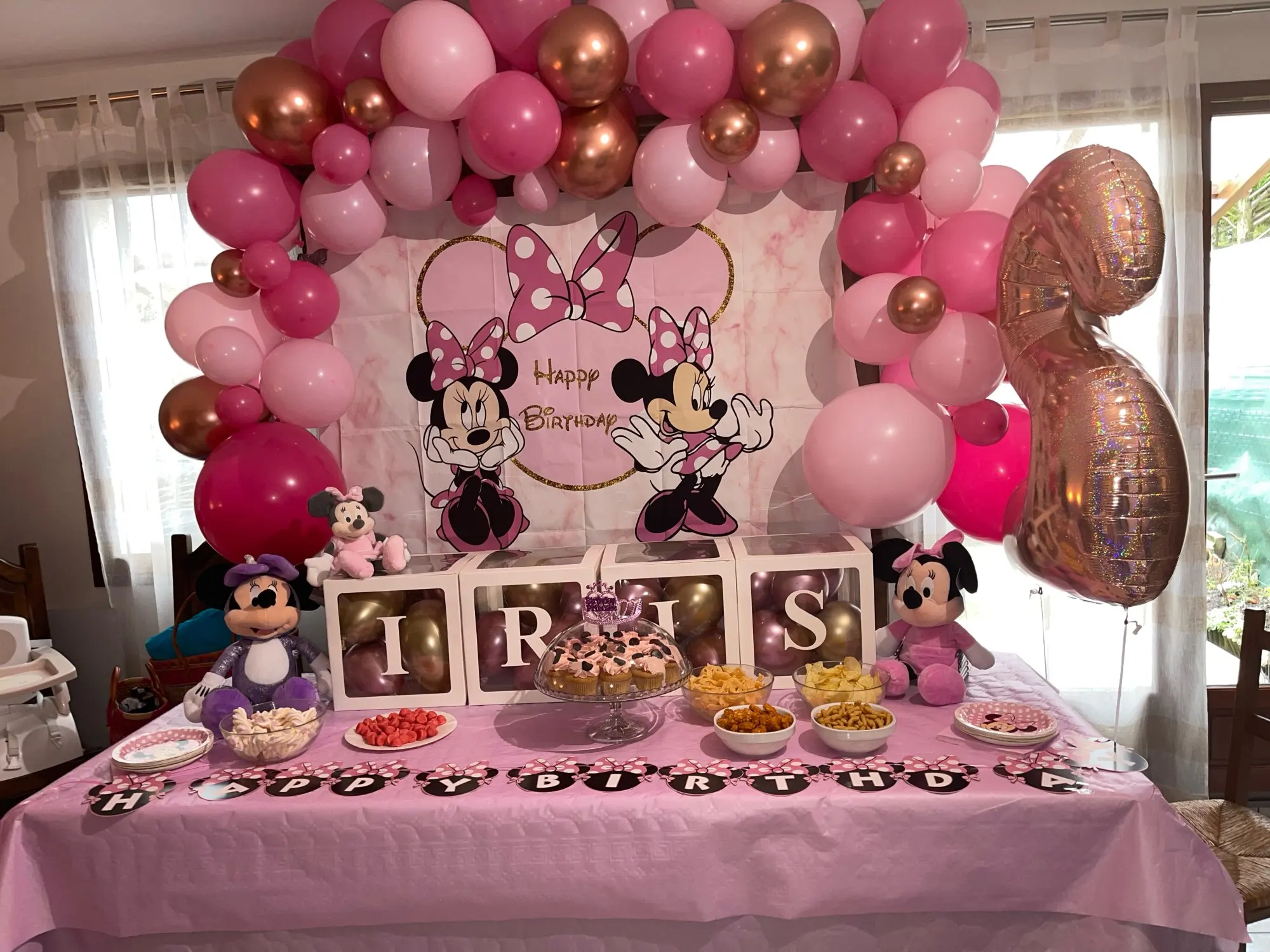 Fondos de fotografía de Mickey y Minnie Mouse de Disney, telones de fondo  de tela para sesión de fotos para niños, fiesta de cumpleaños, Baby Shower  - AliExpress, image size:2000x1500