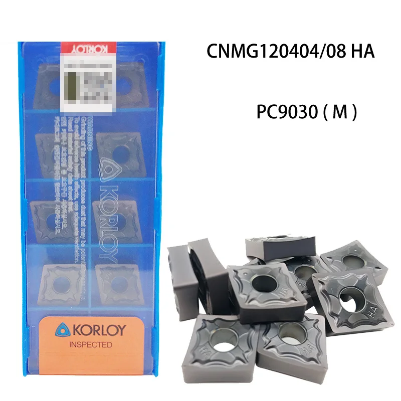 

CNMG120404 HA PC9030 Carbide Inserts CNMG 120408 High Quality External Turning Tool Plate Lathe Cutter for stainless steel