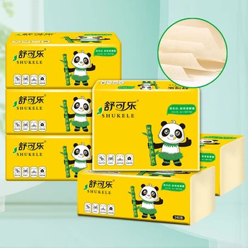 

60Pcs/Pack Nature bamboo Soft Paper Napkin For Table Dinner Paper Tissues New Party Supplies Disposable