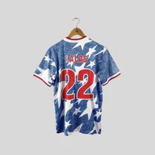 retro usa soccer jersey