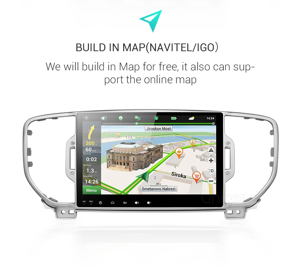 Uniway PX6 android 9,0 автомобильный dvd gps для kia sportage kx5 автомобильный Радио Стерео gps навигация с рулевым колесом gps