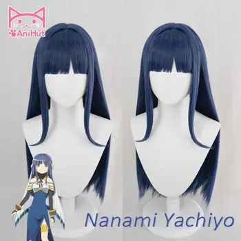 

【AniHut】Nanami Yachiyo Wig Magia Record: Puella Magi Madoka Magica Side Story Cosplay Heat Resistant Synthetic Blue Hair