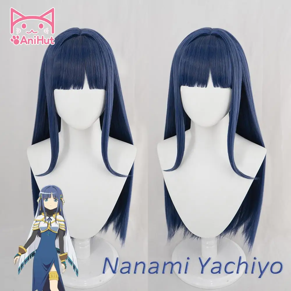 【AniHut】Nanami Yachiyo парик Magia запись: Puella Magi Madoka Magica боковая история Косплей
