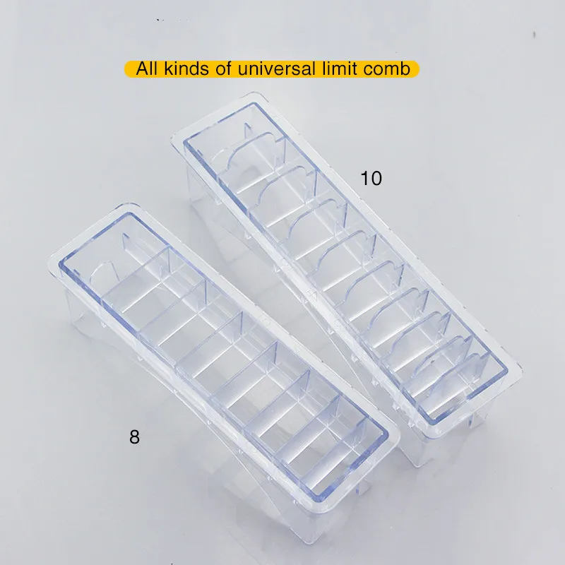 1 шт. 8 10 сеточная Базовая коробка для универсальной машинки для стрижки волос предельный гребень направляющая насадка Размер Парикмахерская Замена салонный инструмент для укладки волос