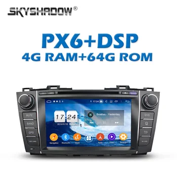 

PX6 Car DVD Player DSP Android 9.0 4G + 64GB GPS Map RDS Radio Wifi IPS Bluetooth 5.0 For Mazda 5 Premacy 2009 2010 2011 2012