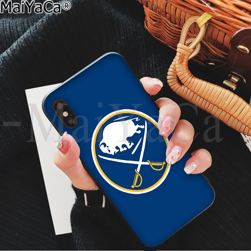 A5 MaiYaCa Buffalo Sabres Новинка чехол для телефона Fundas чехол для Apple iPhone 8 7 6 6S Plus X XS MAX 5 5S SE XR 11 11pro - Цвет: A5
