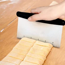 Нержавеющая сталь утолщенный кондитерский скребок резак Чоппер многофункциональный легкий захват скамейка скребок для кондитерского масла теста