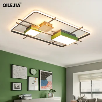 

Modern LED Chandeliers Lights For Bedroom Living Room Creative Design Lamps Indoor Lighting Lustre Dimmable With Remote Control