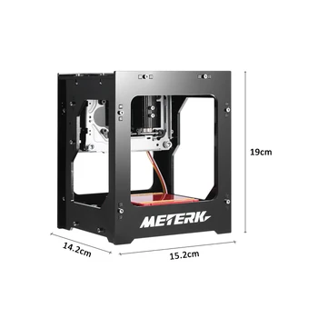 

New Meterk Laser Engraving Machine Mini DIY Laser Cutter Wireless Print Engraver Bluetooth USB for PC Rapid Speed-3 Months Warra