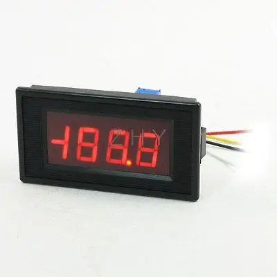 

Panel Mount LED Display Digital 3 1/2 Ammeter Amperemeter AC 50-200mA