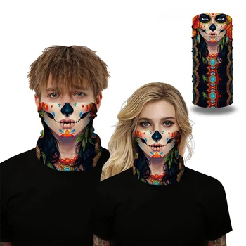 

Bandana Women Men Flag Digital Printed Multi Functional Seamless Sacrf Quick Dry Sunshade Sweatband Hairband Cycling Neck Scarf