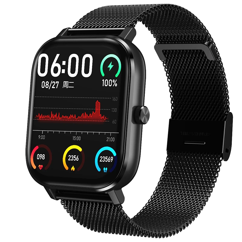 Timewolf Smart Watch 2020 Android Men Waterproof Smartwach Relogio Inteligente Smart Watch for Xiaomi Android Phone IPhone IOS