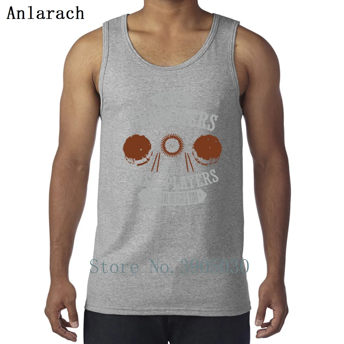 God Drummers, жилеты с героями басов, юмористический дизайн, новая одежда для мужчин, майка с круглым вырезом и солнечным светом, майка для фитнеса и отдыха