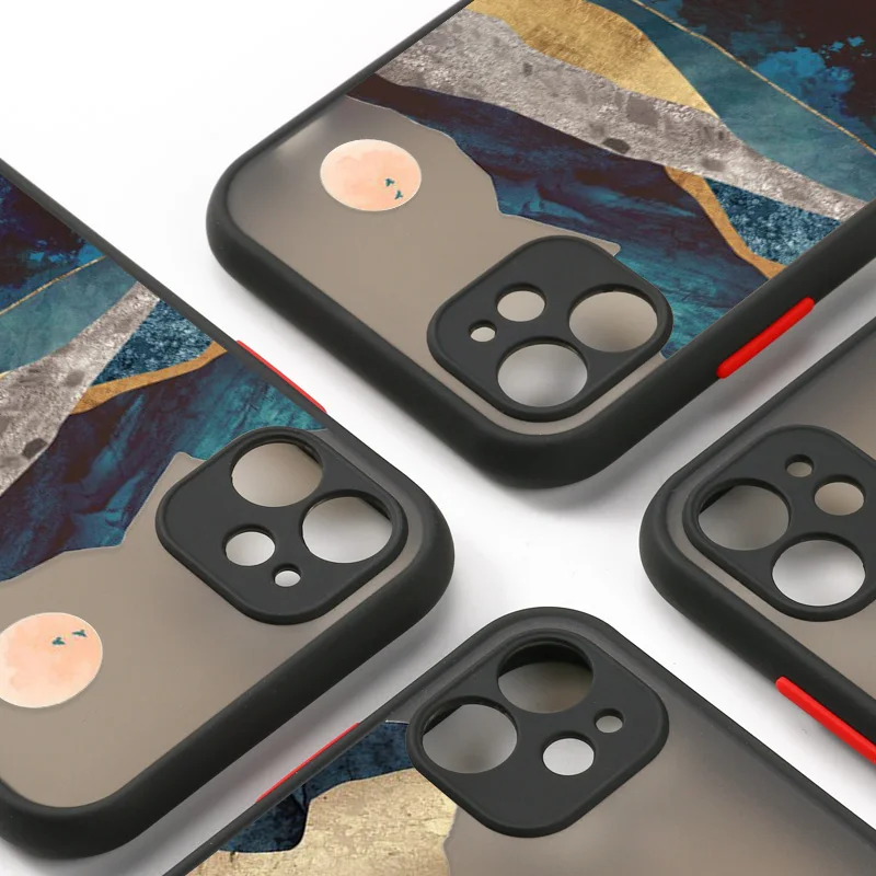 Lens Protection S20 FE S22 Ultra Case For Samsung S21 FE Case Samsung Note 20 Ultra 10 Plus S21 S10 S22 Cover Hard PC Shockproof