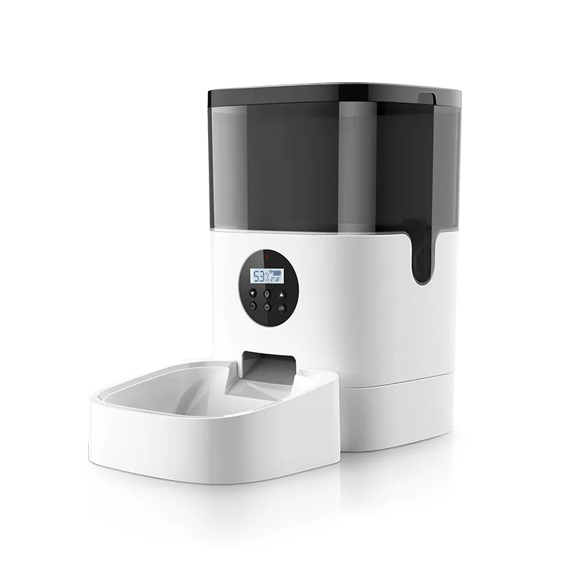 

DUOMASUMI 4/6L Capacity Cat Dog Feeding Video Remote Monitoring Timing Quantitative Automatic Pet intelligent feeder
