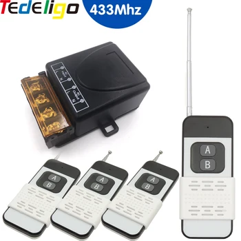 

RF 433MHz transmitter 1000 long-distance remote control AC110V 220V 1ch 30A high power controller Wireless factory farm lighting