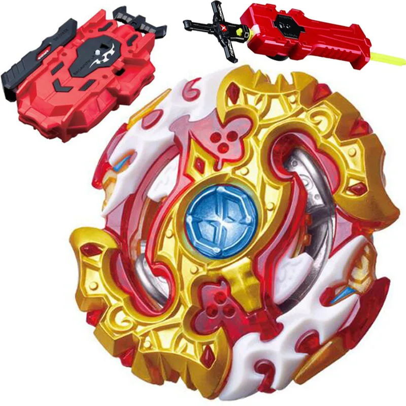 Beyblade Black Victory Strike God Valkyrie/Valtryek Infinite B 96 Starter W/Launcher + Lr Red Launcher и Sword Launcher|Волчки| |