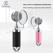 Kondenser Mikrofon seti Mikrofon Karaoke Mikrofon seti şok dağı ile 3.5mm şarkı kayıt stüdyosu bilgisayar ekipmanı