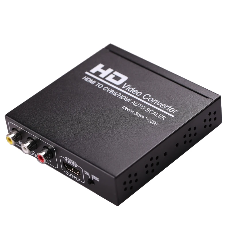 Высококачественный автоскалер с HDMI на CVBS AV/HDMI формат NTSC PAL TV HD видео