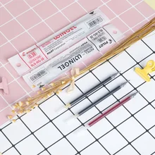 3 шт PILOT WINGEL Заправка для гелевой ручки BLS-WG-38 0,38 мм пулевидного типа наконечник черный синий красный подходит для BL-WG-5 BL-WG-38