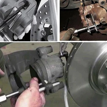

Disc Brake Pad Installation Caliper Piston Compressor Press Spreader Brake Cylinder Adjustable Piston Presser Seperator Tool