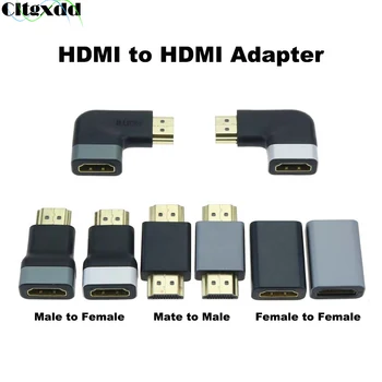 

Cltgxdd 1PCS HDMI Adapter HDMI Female to Male F-F M-F Converter 4K HDMI 2.0 Extension Connector for PS4 HDMI Cable HDMI Extender