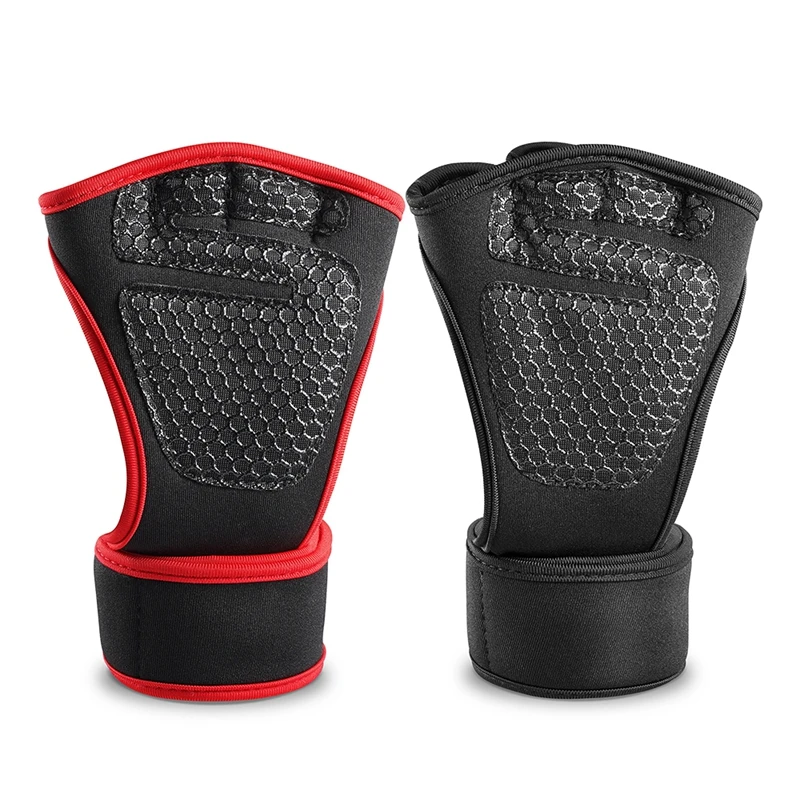 1 Pair Gym Gloves Heavyweight Sports Exercise Weight Lifting Gloves Body Building Training Sport Fitness