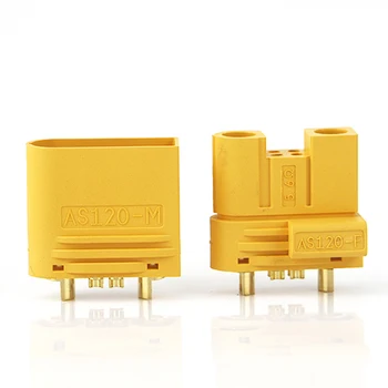 

AMASS AS120 Plug Lipo Battery 2+4 Anti-fire with Signal Pin for Drone Plant Protection Machine