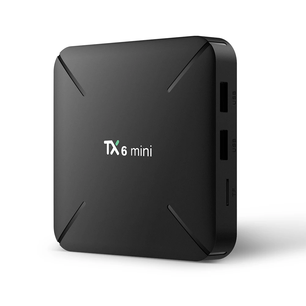 Android 9,0 TX6 mini 2G+ 16G Smart tv Box Allwinner H6 2,4 GHz WiFi Поддержка 4K H.265 ТВ приемник Netflix телеприставка TX6mini