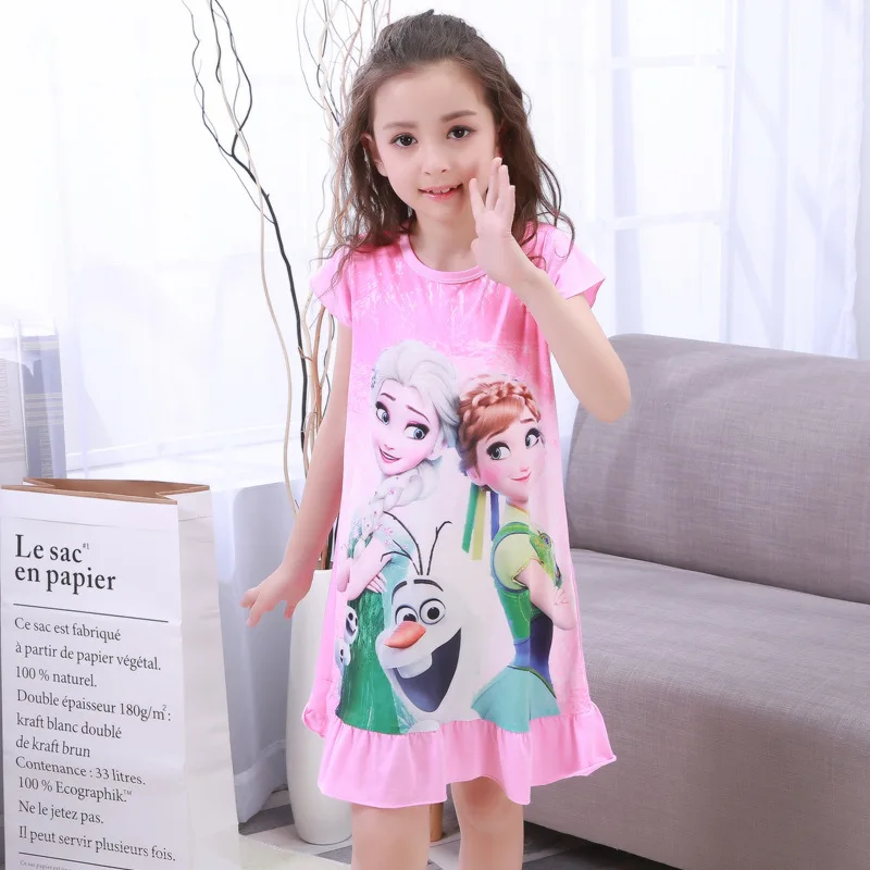 Brein bladerdeeg Datum Disney Frozen Elsa Anna Jurk Pyjama Loungewear Thuis Originele Poppen  Speelgoed Kinderen Meisje Pyjama Nachtkleding Meisjes Elsa Meisje Pyjama|null|  - AliExpress