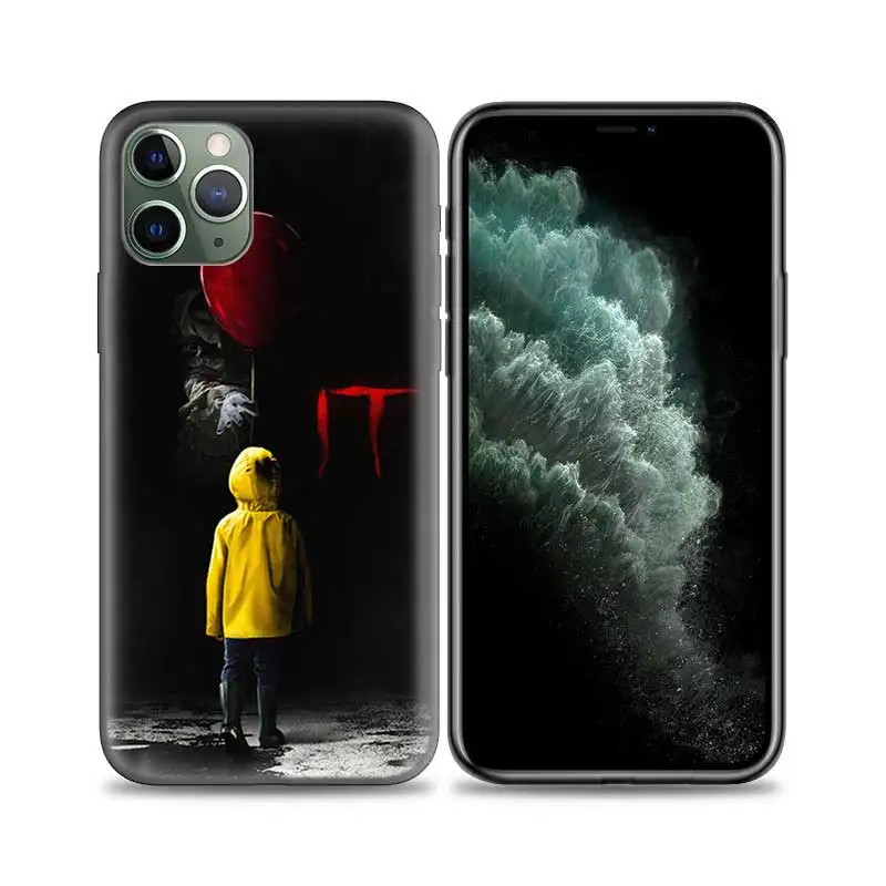 Pennywise клоун ужас чехол для Apple iphone 11 Pro XS Max XR X 7 8 6 6S Plus 5 5S SE 5C Мягкий ТПУ чехол для телефона
