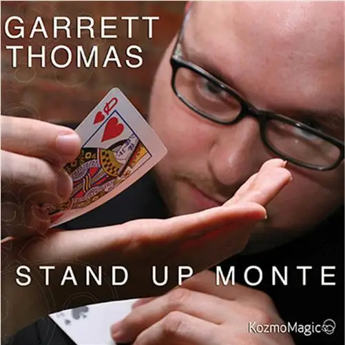 Стенд Монте(Gimmicks и DVD) от Garrett Томас волшебные трюки, волшебные карты, иллюзии, крупным планом Magia, реквизит, карты волшебника