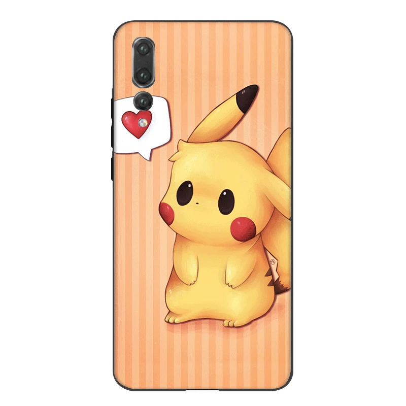 B10 Чехол для мобильного телефона huawei Honor Note 10 View 20 6A 7A 7C 7X8 8X 8C 9X9 Lite Pro Cover Pokemons eevee pika - Цвет: B10