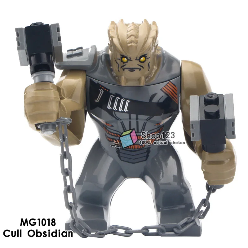 20 шт. железные человеческие Мстители Infinity war Thanos Venom Халк Зеленый Фонарь Большой размер строительные блоки игрушки для детей - Цвет: Абрикосовый