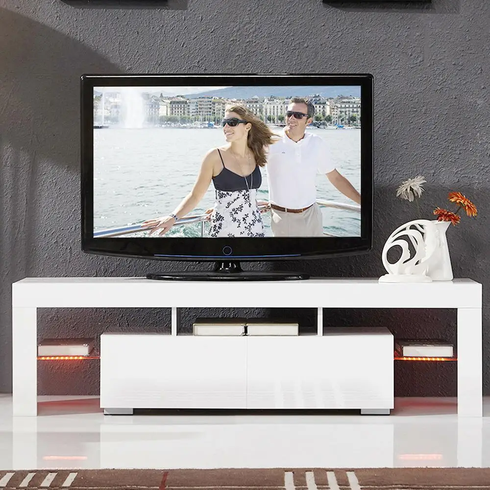 160cm tv stand living room furniture led modern tv table entertainment center monitor stand flat screen riser cabinet console 160cm tv stand living room furniture led modern tv table entertainment center monitor stand flat screen riser cabinet console