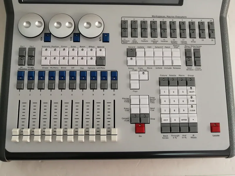 I5 cpu кварцевый контроллер с футляром dmx512 консоль с новейшей версией 11,1/11,0