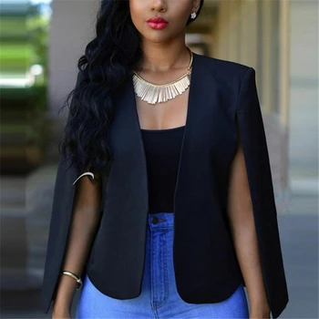 

Fashion Blazer Jacket Women Suit Work OL Blazers Long Sleeve Blazer Lady Outerwear Business Blazer For Women Office Coat Jacket