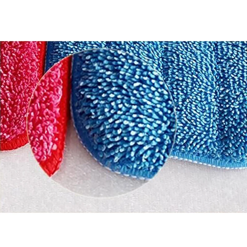 HFMicrofiber чистящие прокладки складные многоразовые клеенные плоские швабры тряпки/колодки моющиеся Сменные швабры головы аксессуары