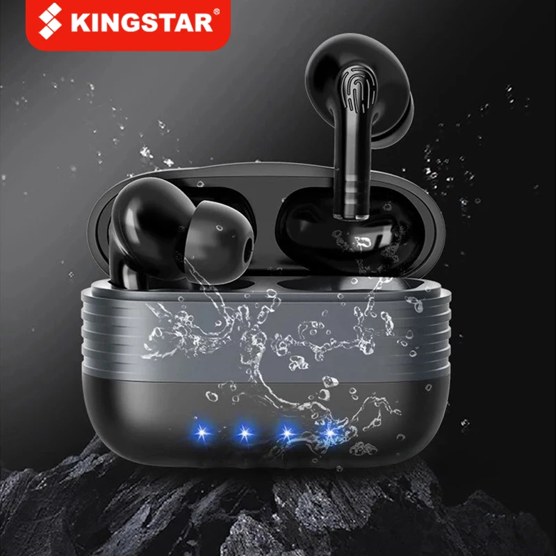 KINGSTAR M30 TWS Headphones Wireless Sports Earbuds Waterproof Earpieces Stereo Music Headset For All Bluetooth Earphone | Электроника