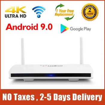 

Leadcool Smart TV Box Android 9.0 Amlogic S905W 1GB/2GB 8GB/16GB 4K H.265 Media player 2.4G WIFI Full HD Leadcool Set Top BOX
