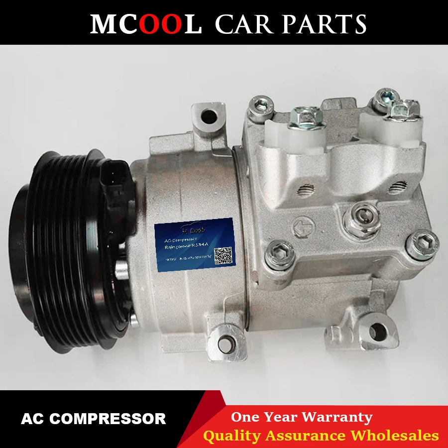 

Компрессор переменного тока для Ford Ecosport / Fiesta / Scape Chrysler 04596550AC, HD3AA-03, 4596550AB,4CYH19D629AB, F500-HD3AA-03