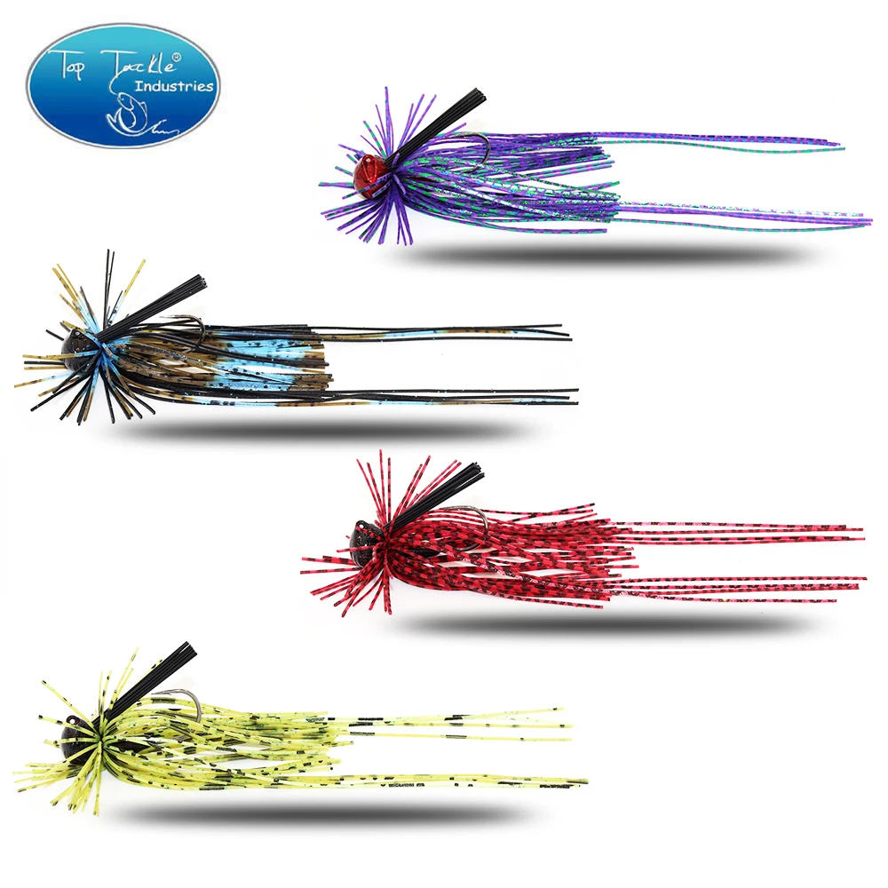 

jig fishing lure skirt rubber BKK9050# pesca artificial bait Fishing Jigs Head Bass Jig 5g 7g /10g/14g