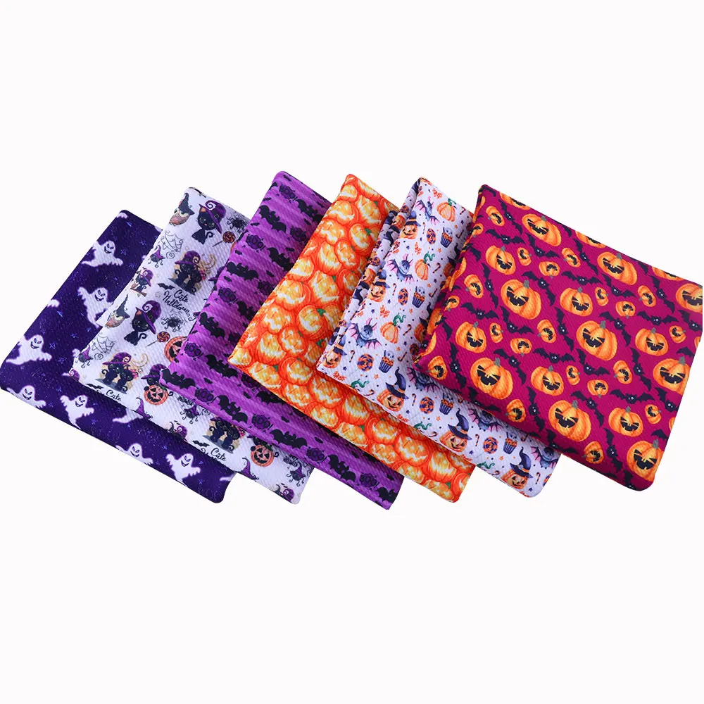

50*140cm Halloween Bullet Textured Liverpool Fabric DIY Patchwork Quilting For Kids Sewing Cloth Blanket Doll fabric sewing