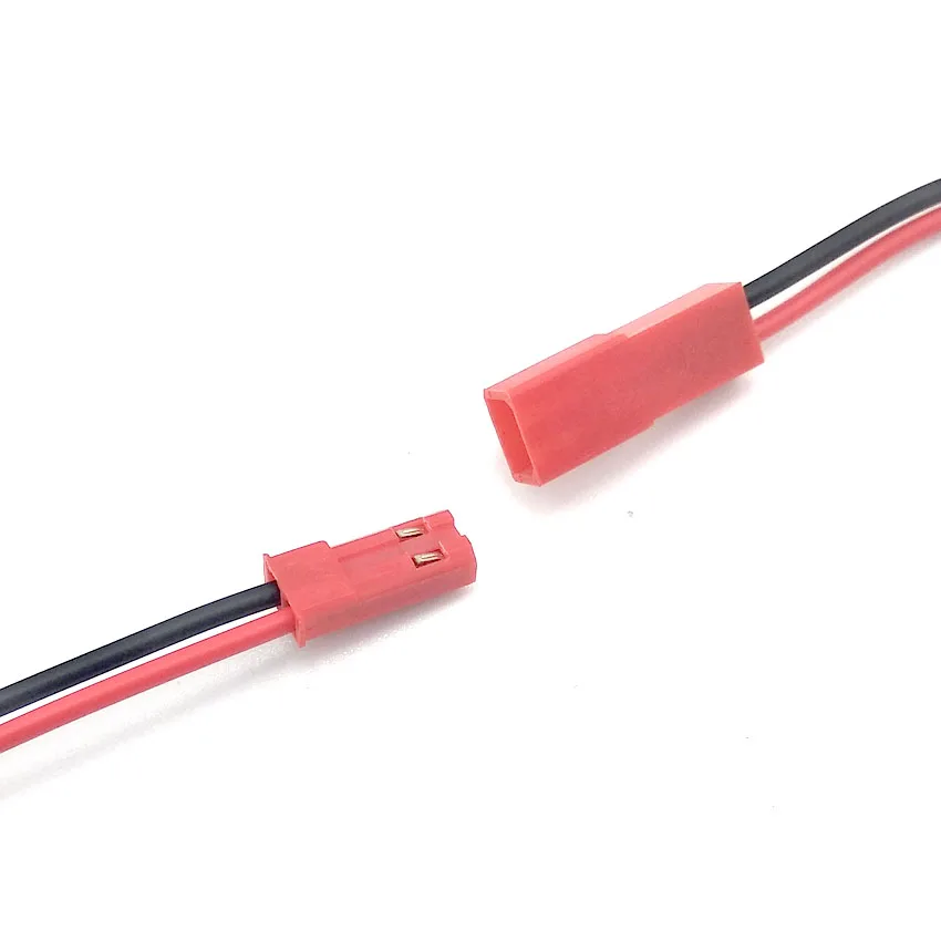 

50pair/lot Male and Female Connectors for Automobile LED Connector Docking Flame Retardant Terminal Line 2pin