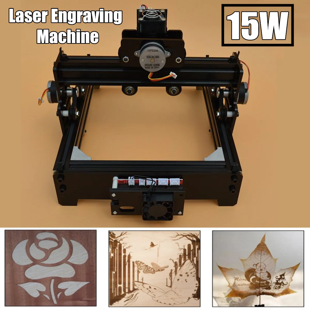 

15W DIY Mini CNC Laser Engraving Machine Laser Engraving Wood Router Metal Marking Engraving 2018 Best Advanced Toys New Arrival
