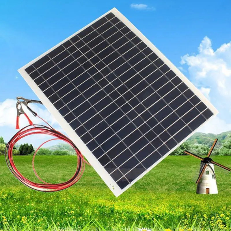 

20W 12V Battery Charger Kit Foldable Solar Panel Electronic Element Camping Solar Cells Phone Charging DIY Gift Travelling