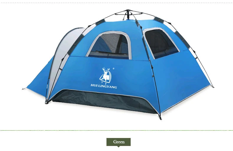 Automatische Öffnung Zelt hydraulische Doppelschicht Zelt für 2 Personen. 