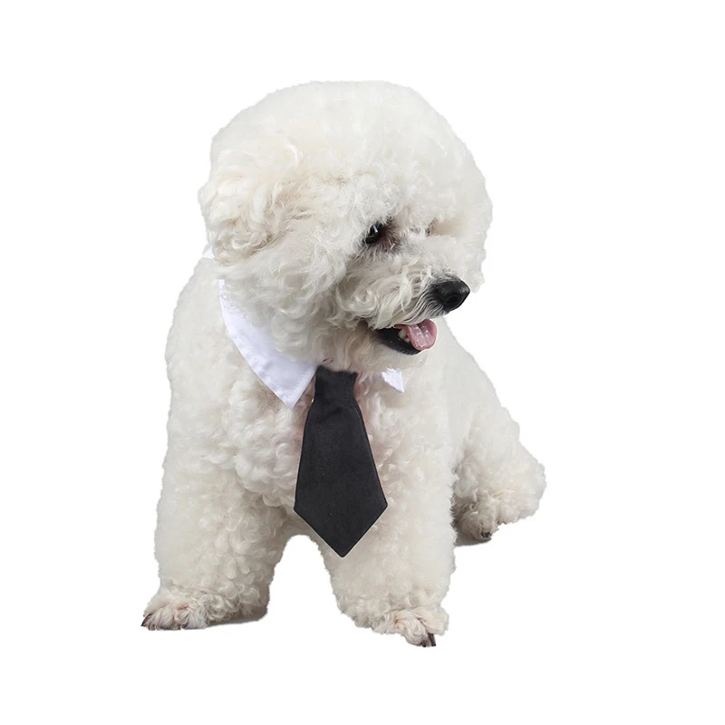 Wholesale New Pet TiesStripe Small Cotton Pet Dog Puppy Necktie Adjustable Bow Tie Grooming Fashion Dog Cat Striped Bow Tie